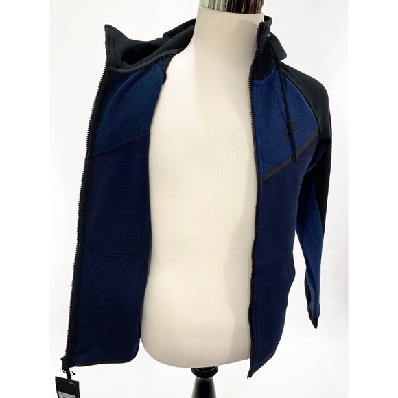 Nike Tech Fleece Mens Windrunner Hooded Sweatshirt - Picture 7 of 8